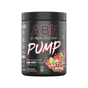ABE Pump - Zero Stim Pre-Workout 500g (17.63oz) 40 scoops